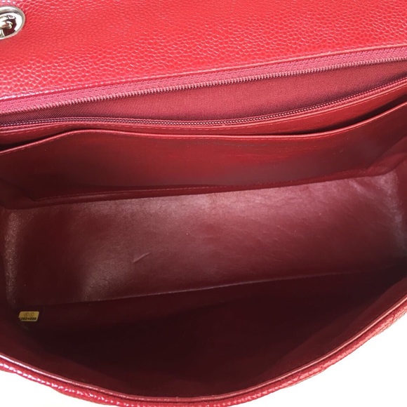 Authentic Chanel Jumbo Caviar SHW - Picture 7 of 8